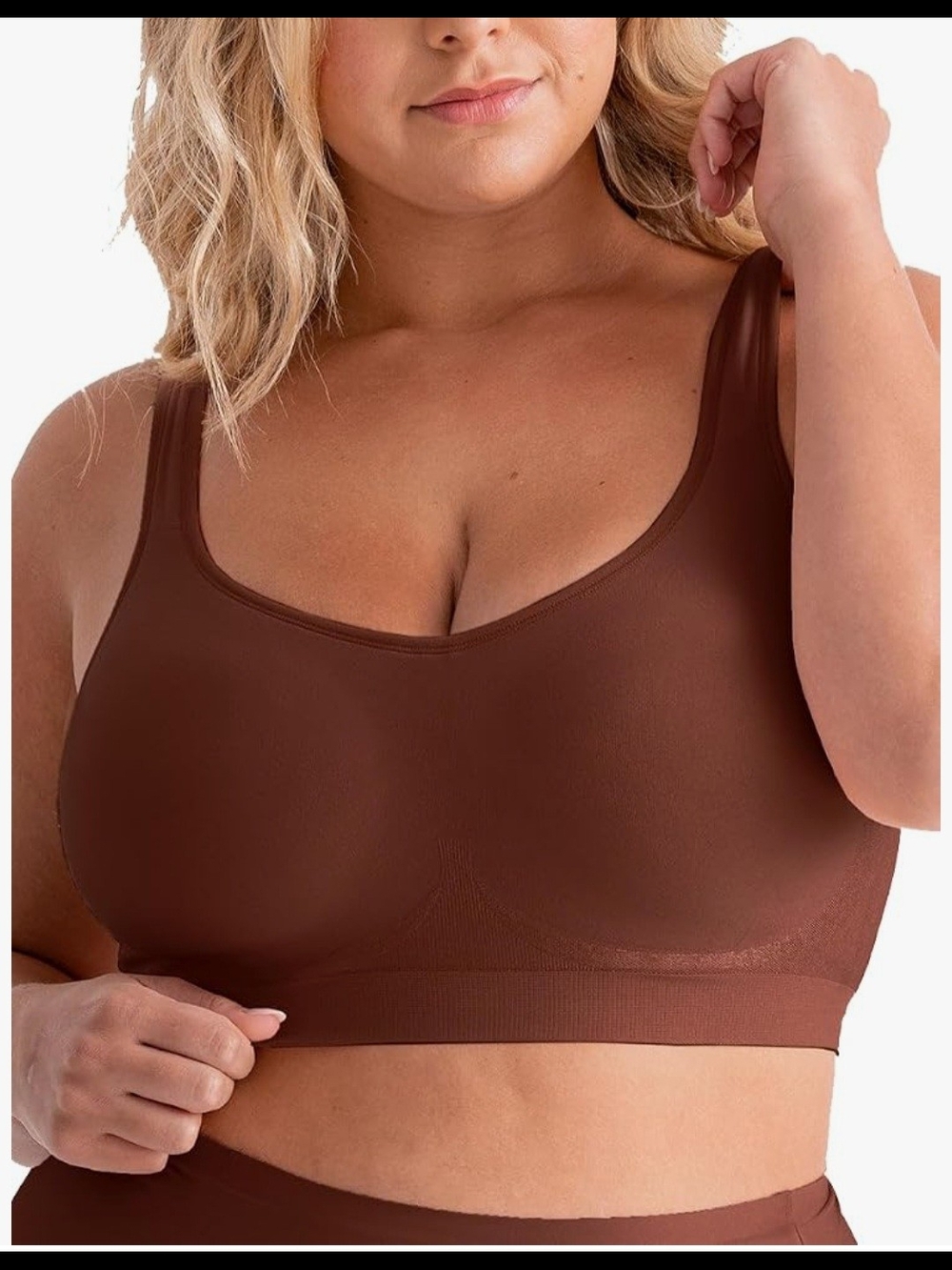 Shapermint Truekind Daily Comfort Wireless Bra 4XL